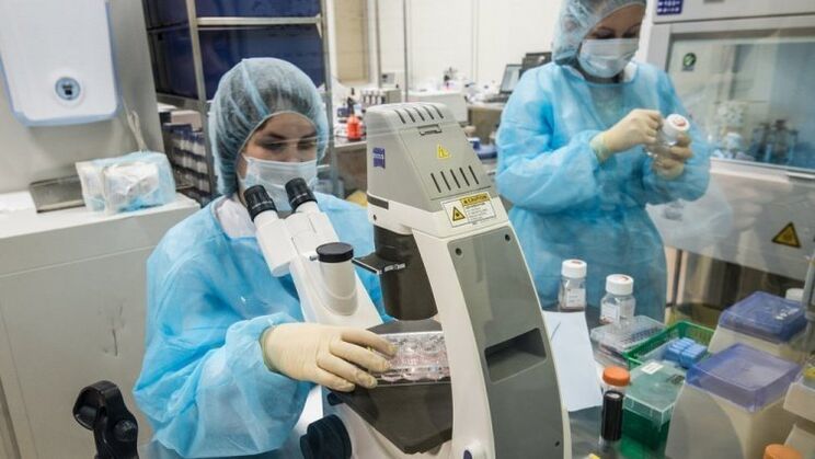 Diagnose von Parasiten im Körper